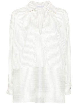 Max Mara Cotton And Silk Blend Tunic