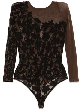 Wolford Graphic Flower String Bodysuit