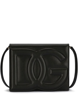 Dolce & Gabbana Shoulder Bag With Embossed Logo