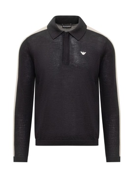 Emporio Armani Knitted Polo Shirt