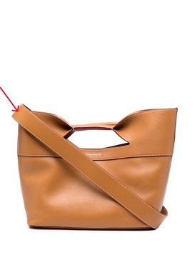 Alexander McQueen The Bow Small Leather Tote Bag