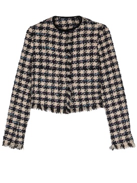 Forte Forte Pied De Coque Tweed Boxy Jacket