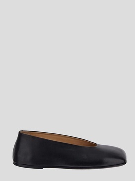 Marsèll Square-Toe Flat Shoes