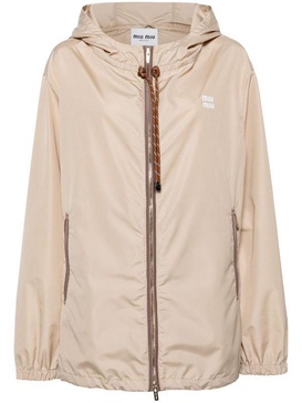 Miu Miu Lightweight Hooded Jacket