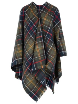 Barbour Tartan Wrap Cape