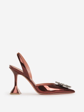 Amina Muaddi Begum Slingback Shoes