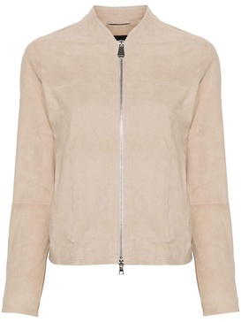 Peuterey Lover Suede Leather Jacket