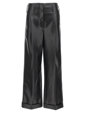 Faux Leather Trousers