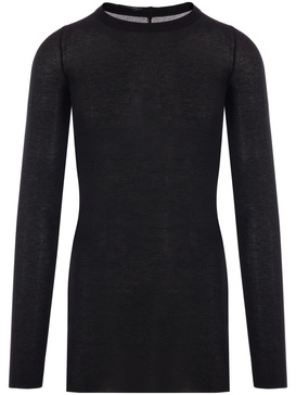 Rick Owens Rib Fine-Ribbed T-Shirt