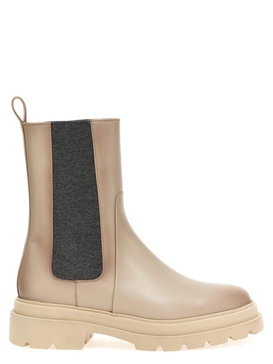 Forrester Boots, Ankle Boots Beige