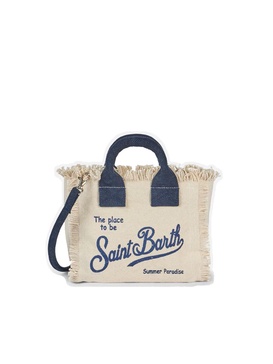 MC2 Saint Barth Mini Vanity Bag Cotton Canva Bag