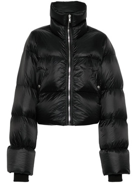 Rick Owens Full-Zip Cropped Padded Jacket