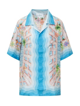 Casablanca Casablanca Pool Shirt In Silk