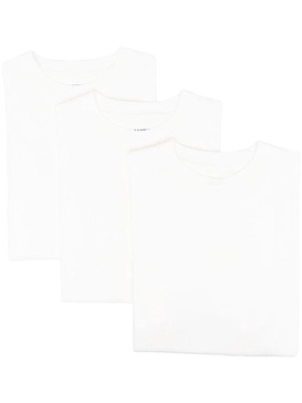 Jil Sander Plus Logo Cotton T Shirt 3pack