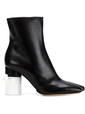 Maison Margiela Leather Boot Black/White