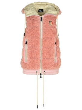 Moncler Grenoble Pink Polyester Vest