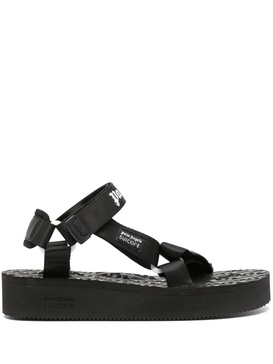 Palm Angels Depa Logo-Print Sandals