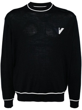 Emporio Armani Wool Crewneck Sweater