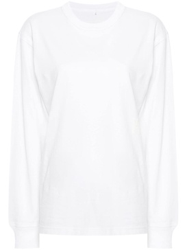 Alexander Wang Essential Jsy Ls T-Shirt Clothing