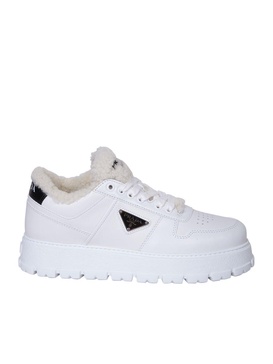 Prada Logo Plaque Chunky Sole Sneakers