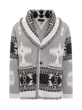 Alanui Icon Button-Up Knitted Cardigan