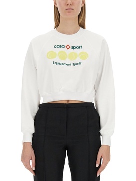 Casablanca Cropped Sweatshirt