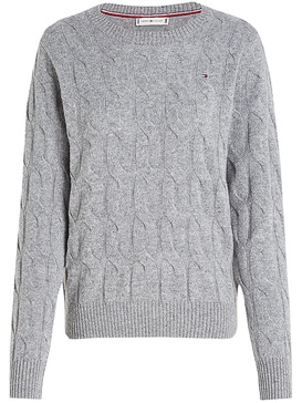 Tommy Hilfiger Soft Wool Cable C-Neck Clothing