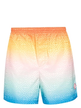 Casablanca Swim Shorts With Jacquard Effect