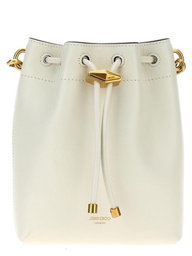 Jimmy Choo Bon Bon Drawstring Bucket Bag