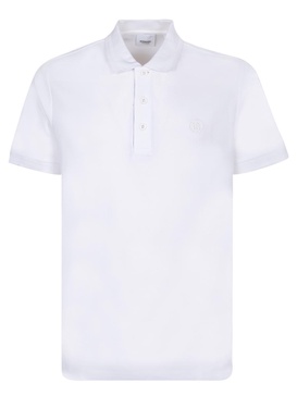 Eddie Tb White Polo Shirt