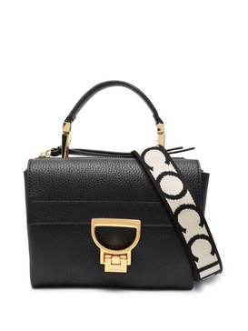 Coccinelle Arlettis Hammered Calfskin Leather Handbag