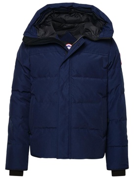 Canada Goose 'Macmillan' Blue Cotton Blend Parka Man