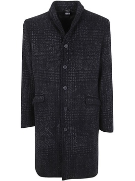 Avant Toi Tonal Effect Prince Of Wales Coat Clothing