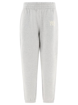 Alexander Wang Joggers With Rubberised Logo