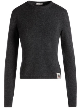 logo-patch cashmere jumper