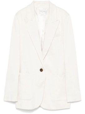 Forte_Forte Cotton Single-Breasted Blazer Jacket