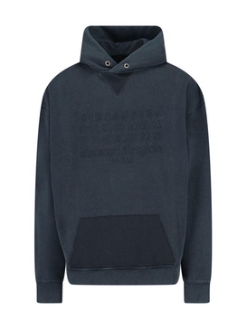 Logo Embroidered Reverse Hoodie