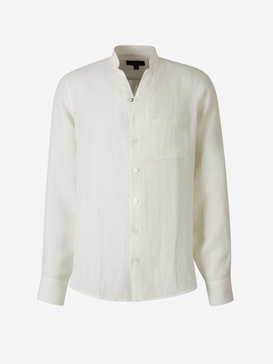 Sease Fish Tail Linen Shirt