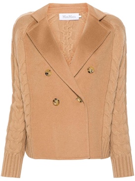 Max Mara "Micio" Cardigan With Inserts