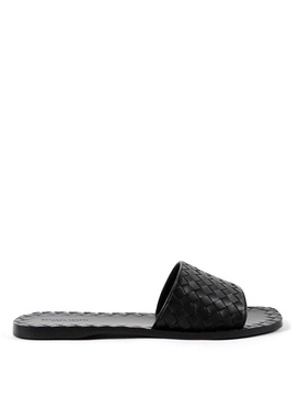 Bottega Veneta Intreccio Flat Sandals