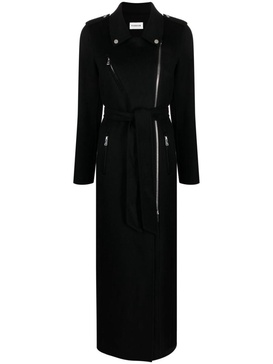 P.A.R.O.S.H. Zip-Detail Wool Maxi Coat