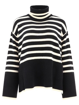 Toteme "Signature Stripe" Turtleneck Sweater