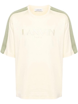 Lanvin Brodé Side Curb T-Shirt Clothing