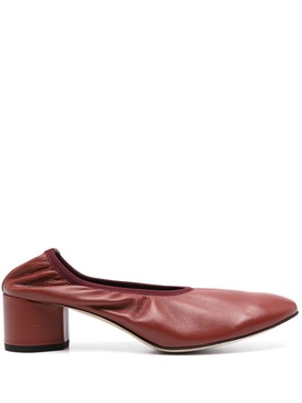 Aeyde Gemma Nappa Leather Rust Shoes