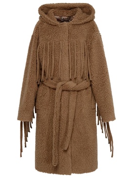 Stella McCartney Wool Blend Teddy Coat