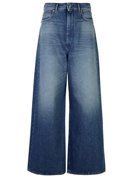 Sportmax 'Procida' Blue Cotton Jeans