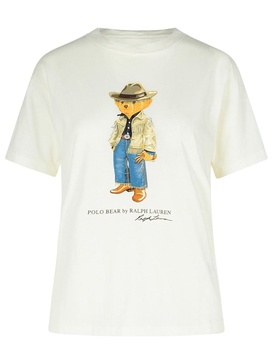 Polo Ralph Lauren White Cotton T-Shirt