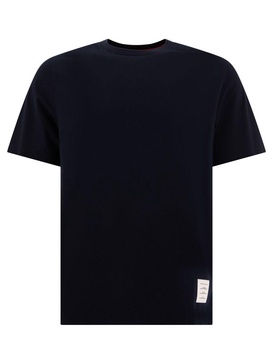 T-Shirt With Side Slits T-Shirts Blue