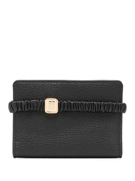 Miu Miu Logo-Quilted Plate-Effect Wallet