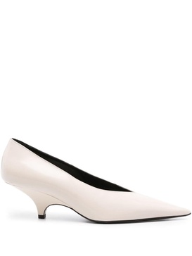 The Wedge Heel 50 leather pumps